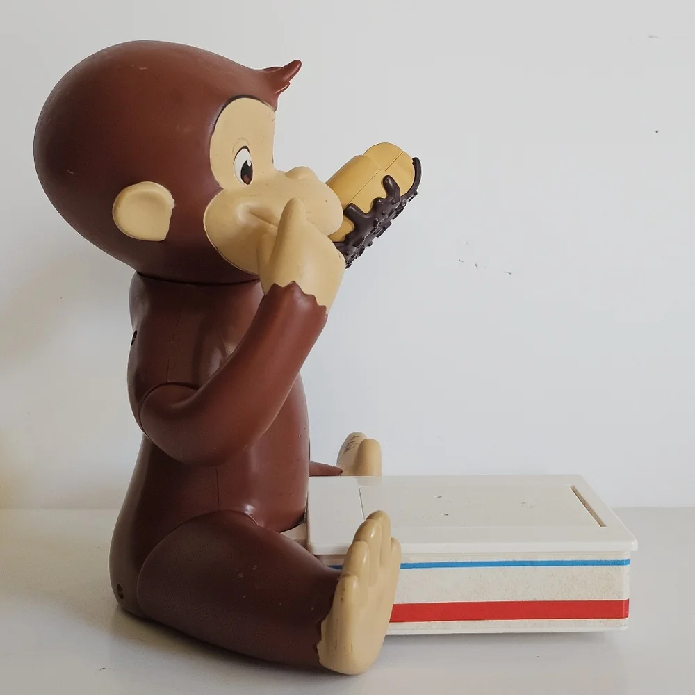 RARE Curious George PBS Kids Educational Toy 2006 (Incomplete)